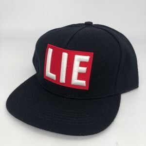 UNIF x Bad Acid Black LIE Baseball Cap Hat